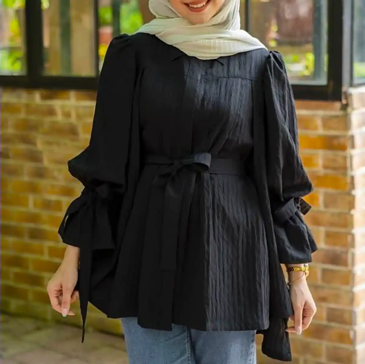 مانتو شومیزی مشکی شیک