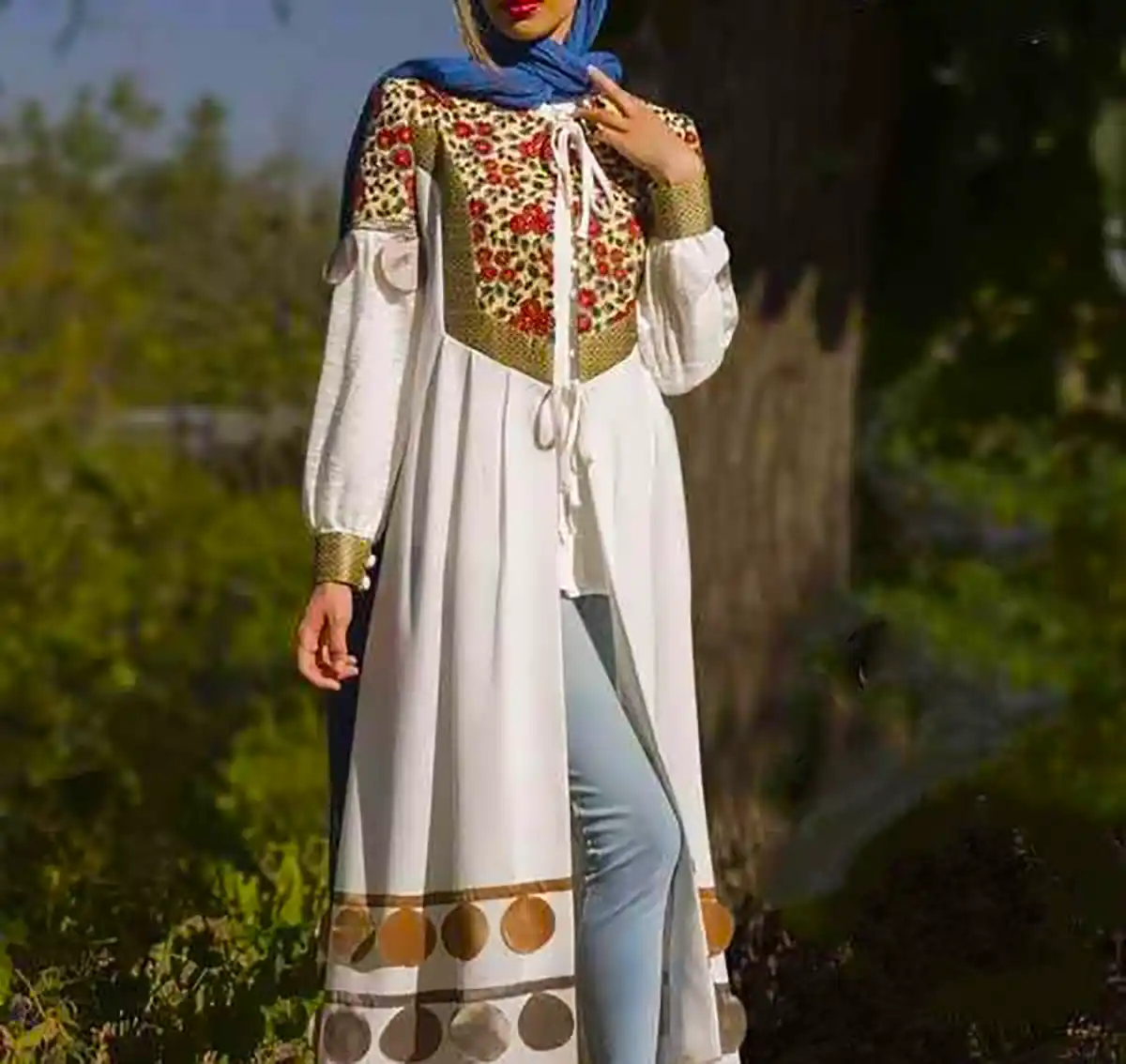 مانتو طرحدار جدید و زیبا