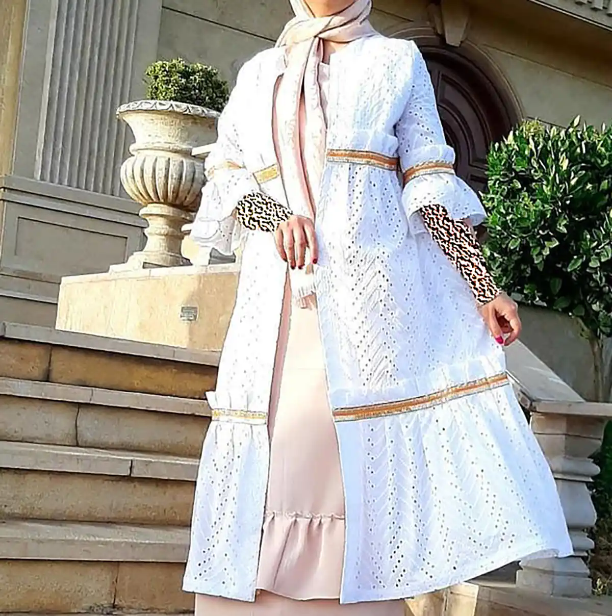 مانتو طرحدار جدید و زیبا