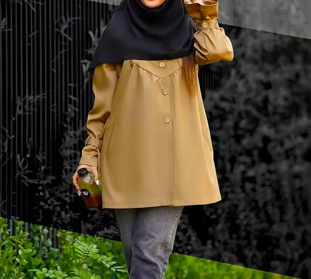 مانتو زنانه ساده و شیک