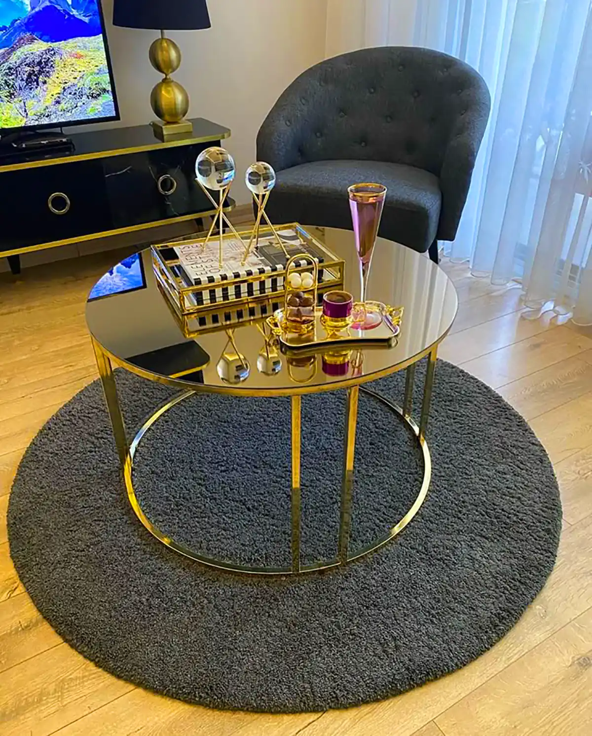 میز جلو مبلی لوکس