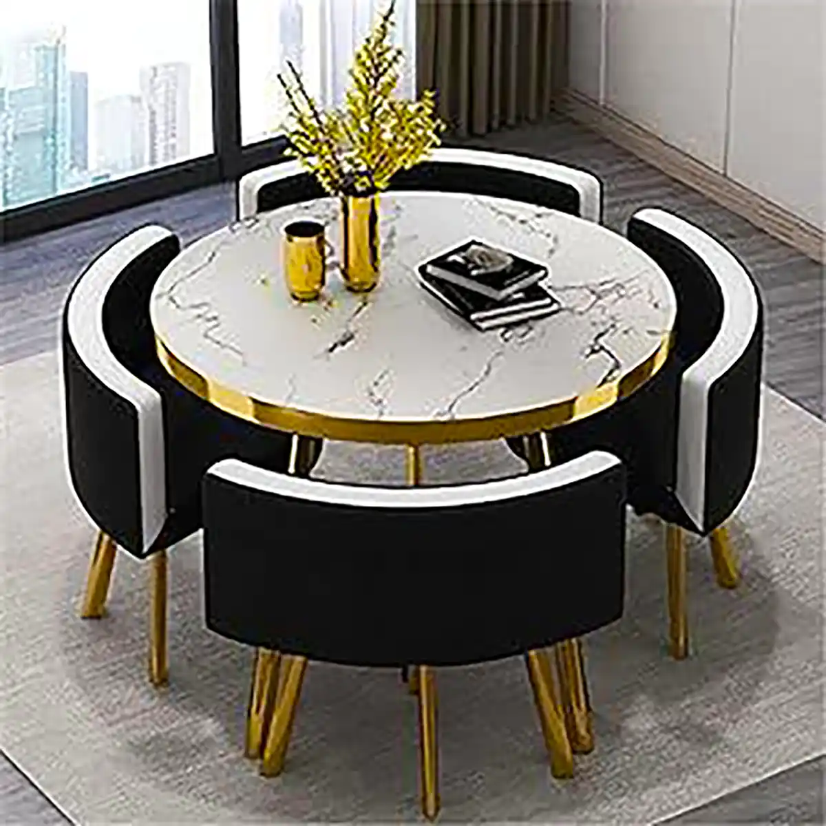 میز ناهار خوری چهار نفره کلاسیک