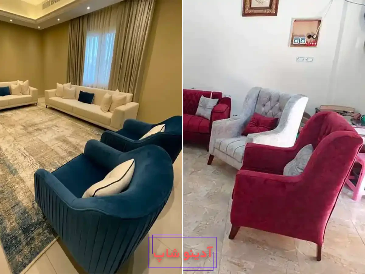 مبل راحتی شیک ساده