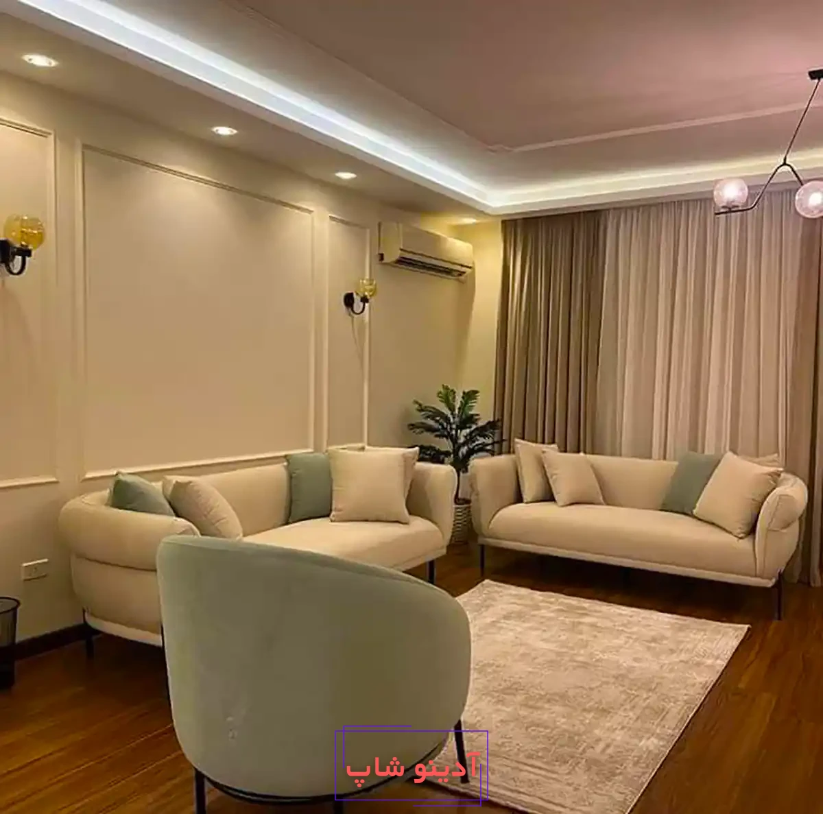 مبل راحتی شیک ساده
