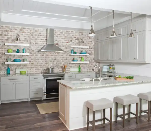 مدل آشپزخانه ترکیبی از طراحی مدرن، کاربردی و زیبایی که ترند شدن