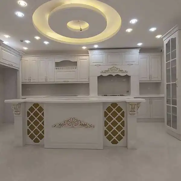 مدل آشپزخانه ترکیبی از طراحی مدرن، کاربردی و زیبایی که ترند شدن