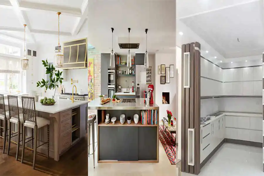 مدل آشپزخانه ساده زیبایی بی‌نظیر در عین سادگی با متریال‌های طبیعی