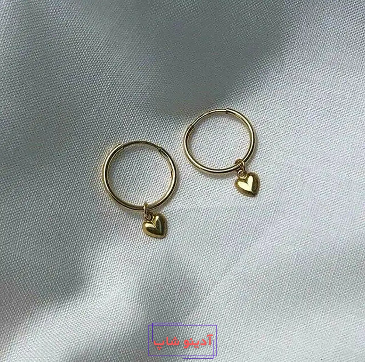 مدل گوشواره قلبی شیک