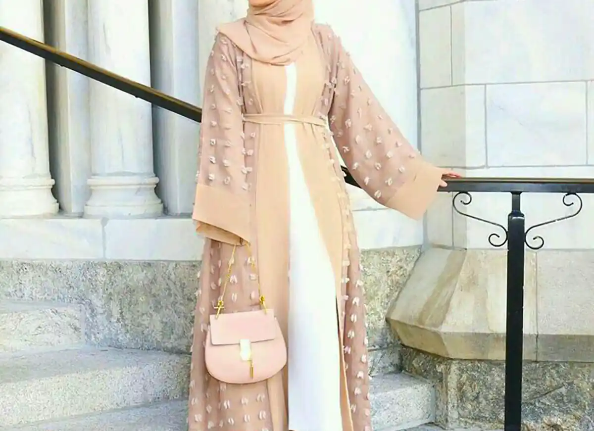 مدل مانتو عبایی با وقار و شیک