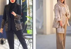 مدل مانتو شکیل مهمانی؛ ۱۵ مدل جذاب و راحت برای شب‌های خاص خانم‌ها