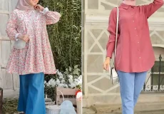 مدل مانتو شومیزی ساده و شیک