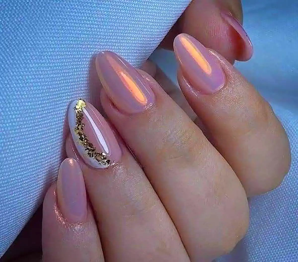 مدل ناخن کرومی زیبا و ترند