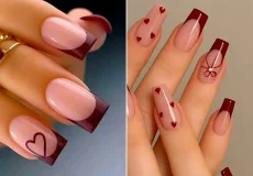مدل ناخن فرنچ تابستانی