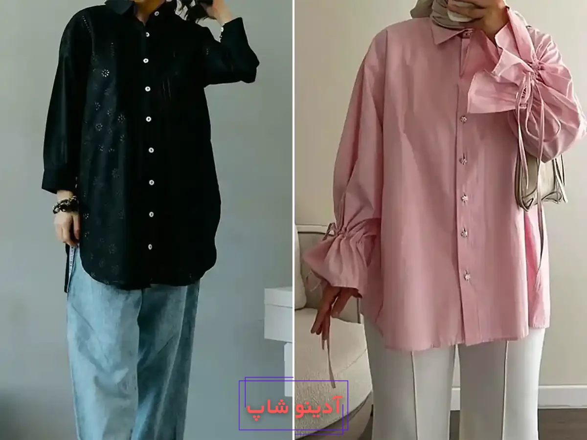 مدل پیراهن شومیزی ترند