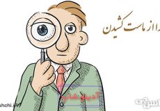 ضرب المثل مو را از ماست کشیدن