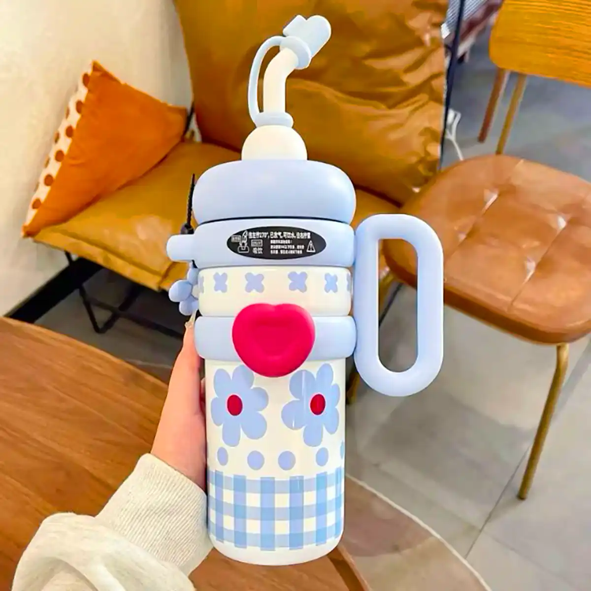ماگ درب دار مسافرتی زیبا