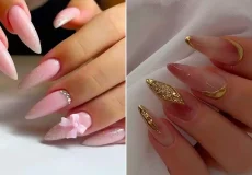 ناخن بلند و نوک تیز ترند