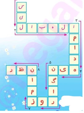 جواب املا صفحه 45 نگارش چهارم