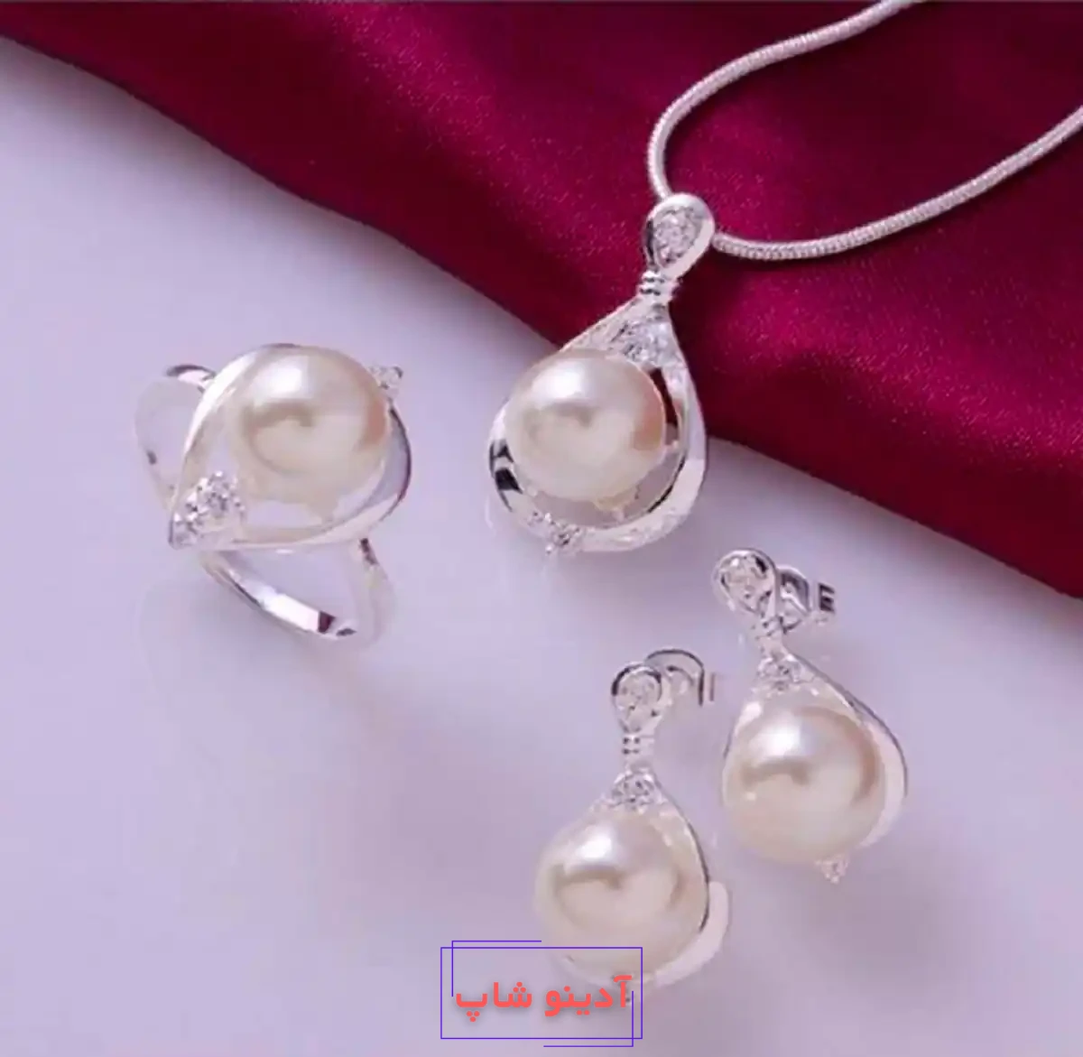 نیم ست مرواریدی ترند