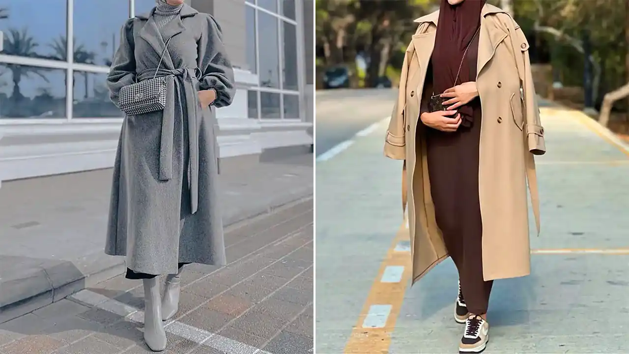 پالتو بلند پائیزی ترند