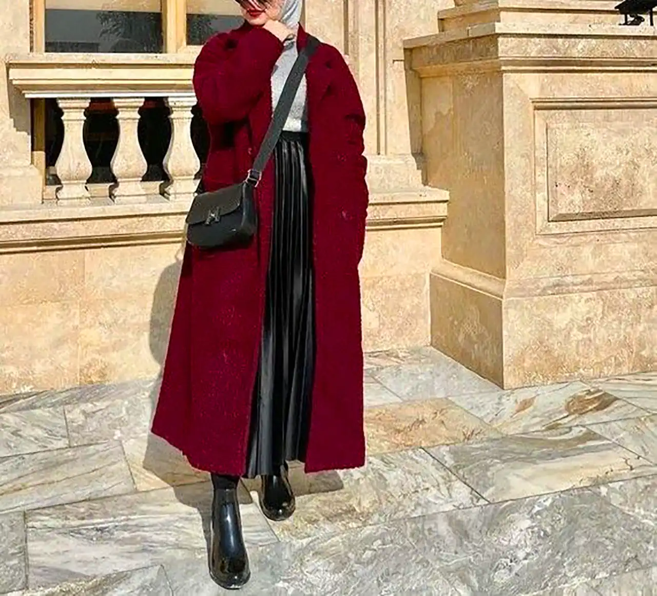 پالتو بلند پائیزی ترند
