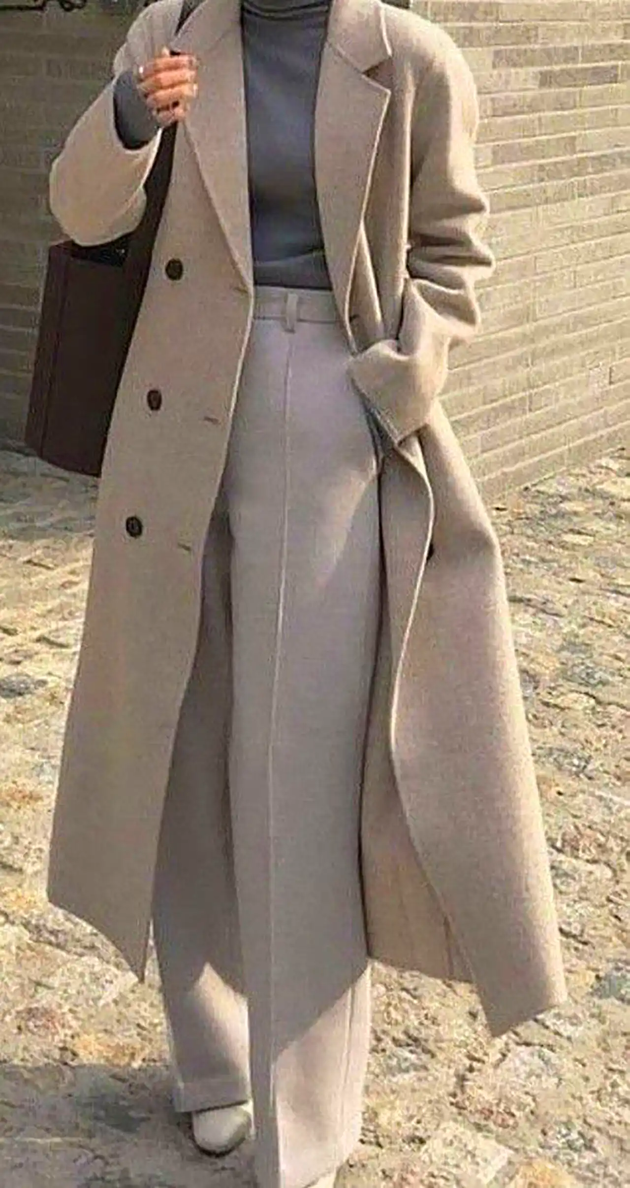 پالتو بلند و خوش فرم زنانه