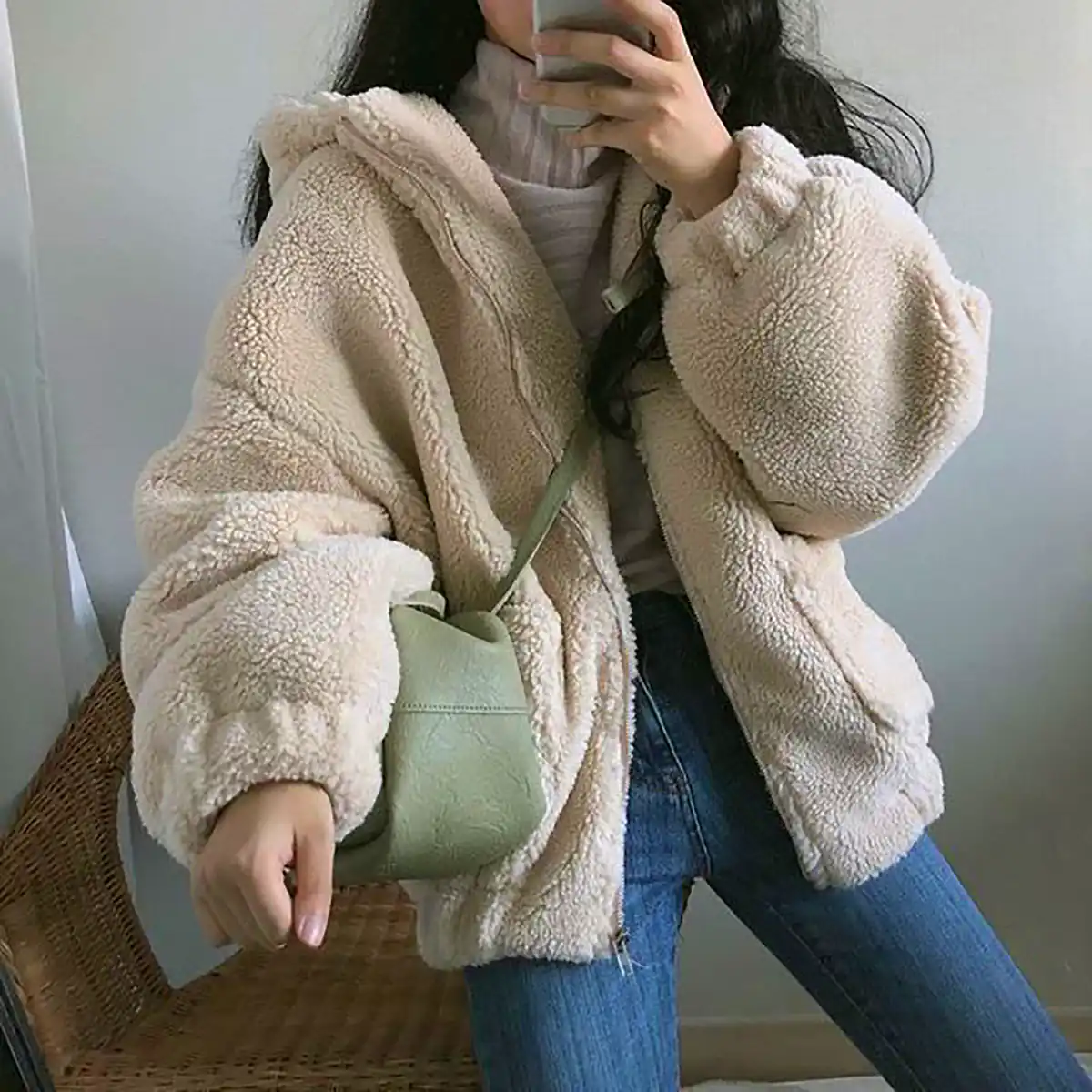 پالتو زنانه تدی زیبا