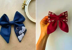 پاپیون مو پارچه ای ترند