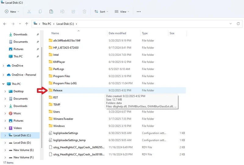 تم شیشه ای ویندوز11