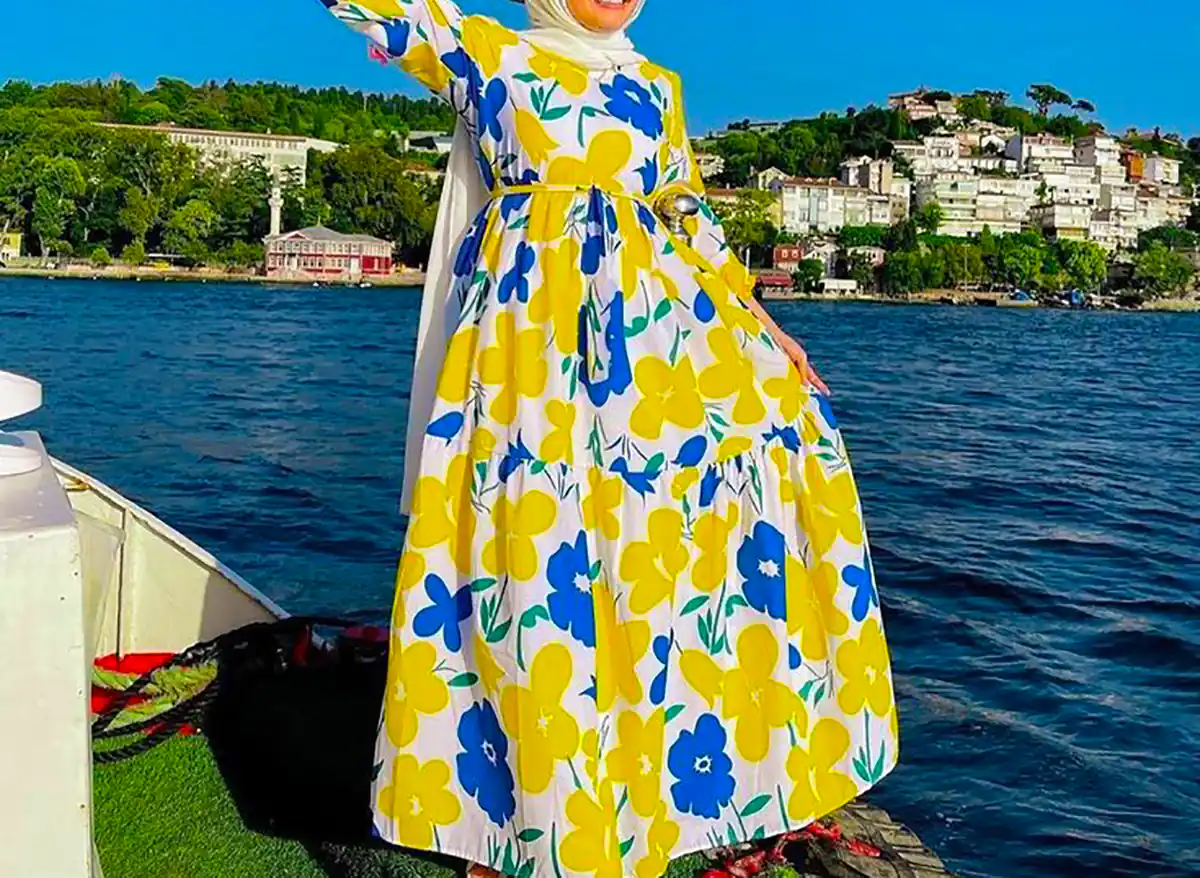 پیراهن آزاد و راحت زنانه