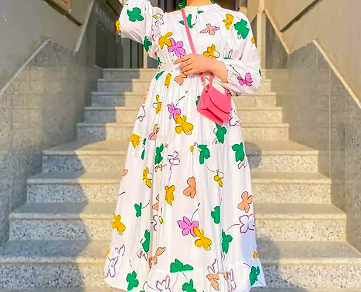 پیراهن آزاد و راحت زنانه