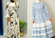 پیراهن بلند خوش فرم زنانه