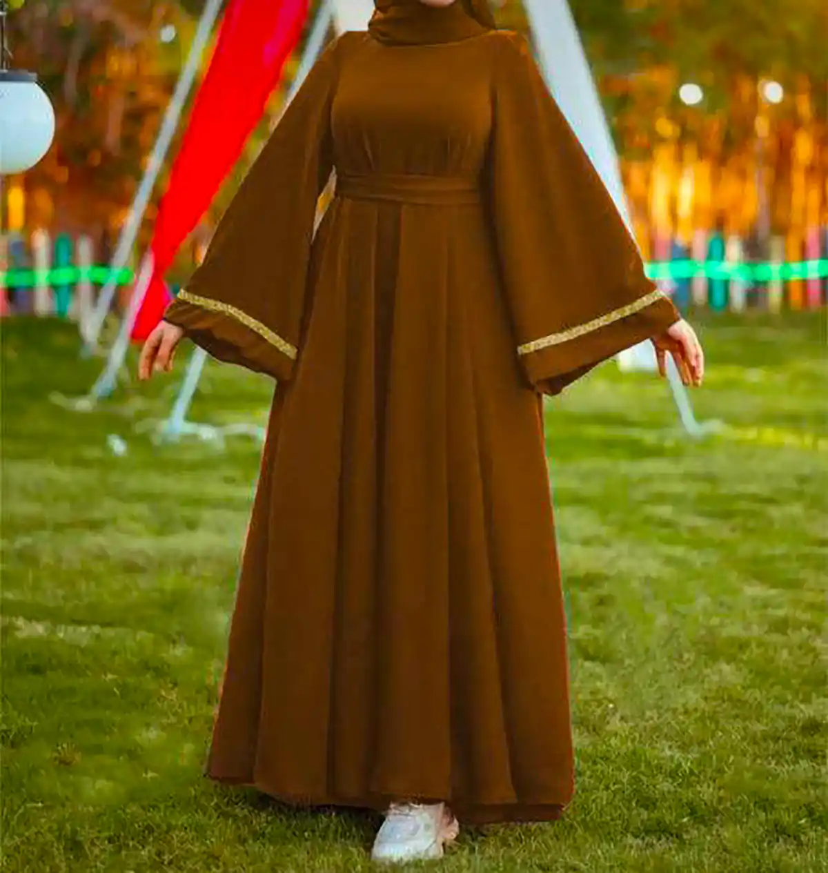پیراهن بلند و راحت زنانه
