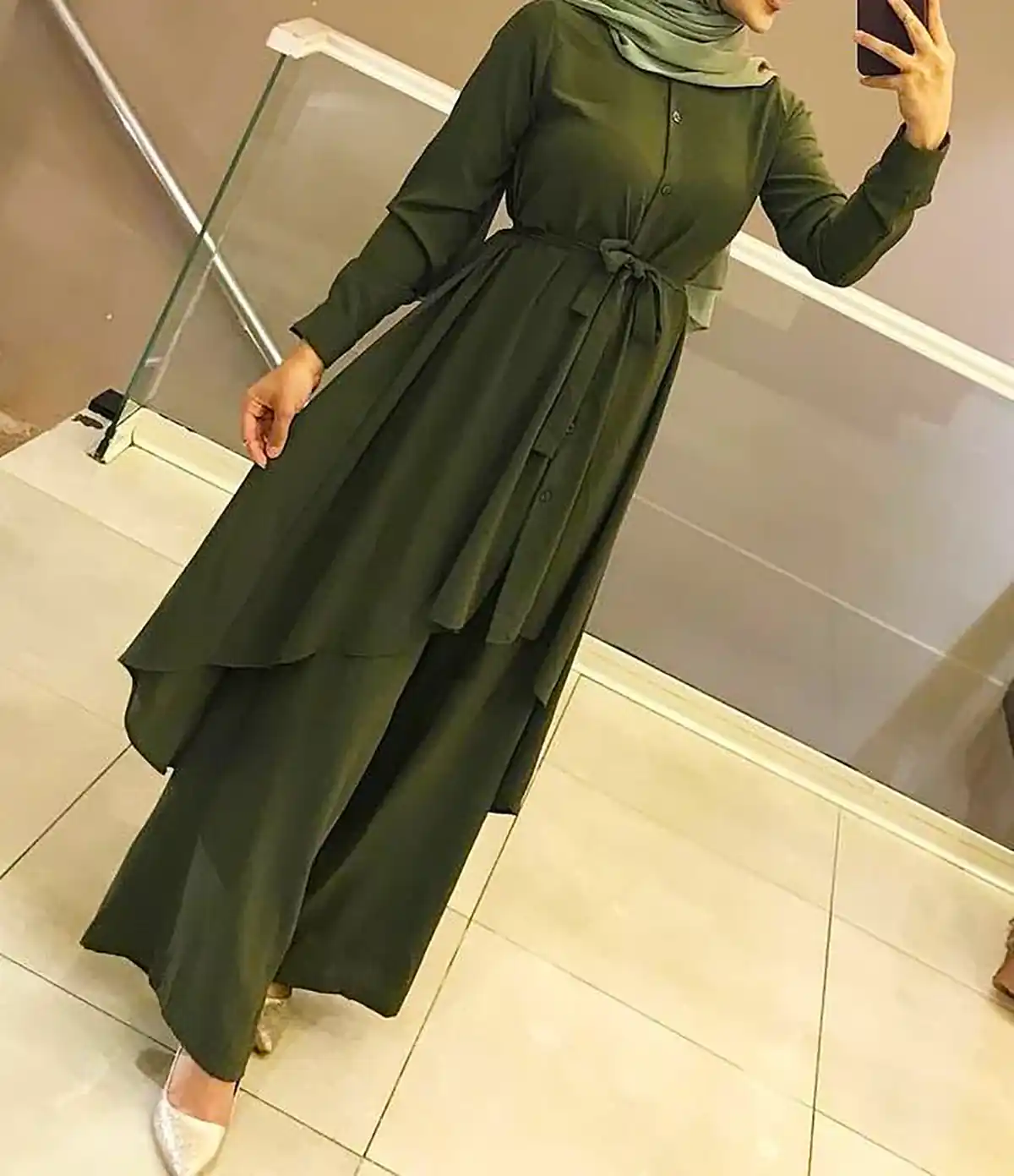 پیراهن بلند و راحت زنانه