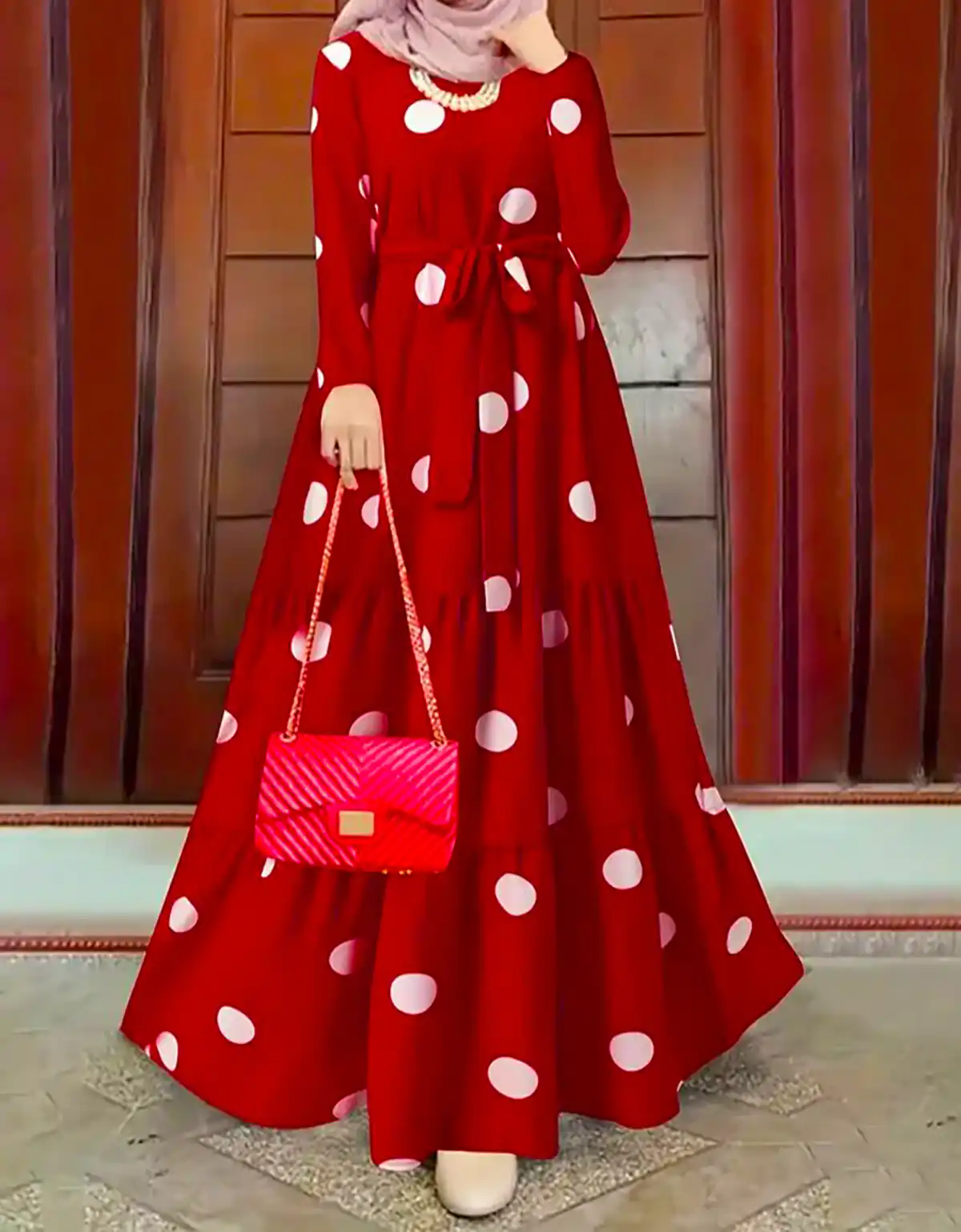 پیراهن بلند و راحت زنانه