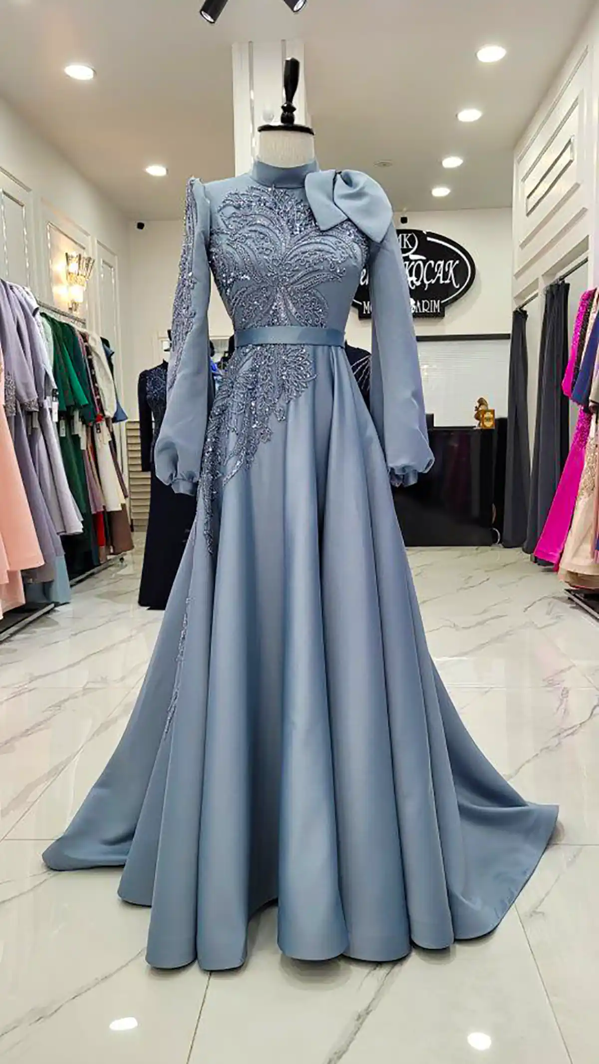 پیراهن مجلسی بلند زنانه