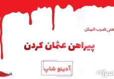 ضرب المثل پیراهن عثمان کردن 