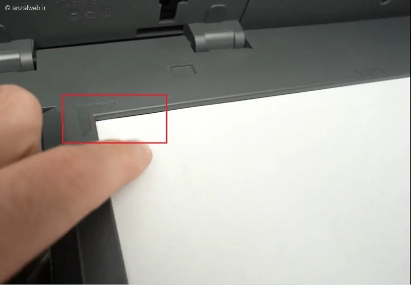 طریقه اسکن گرفتن با دستگاه کپی canon