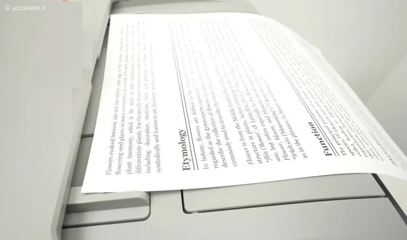 نحوه اسکن با پرینتر اپسون