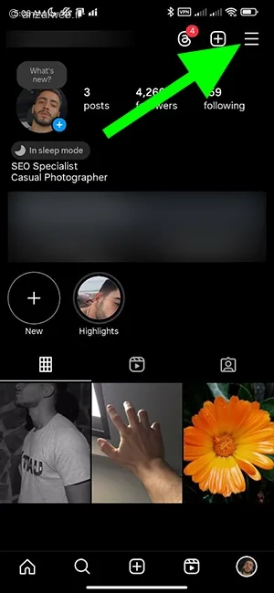 جدیدترین روش سین نخوردن پیام اینستاگرام