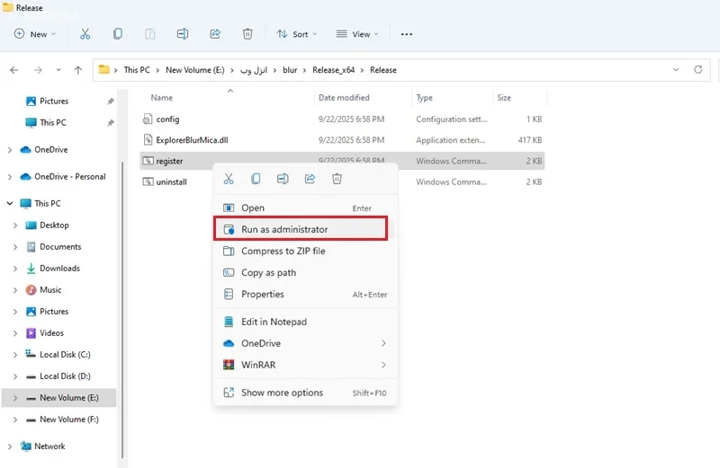 تغییر تم لپ تاپ ویندوز 11