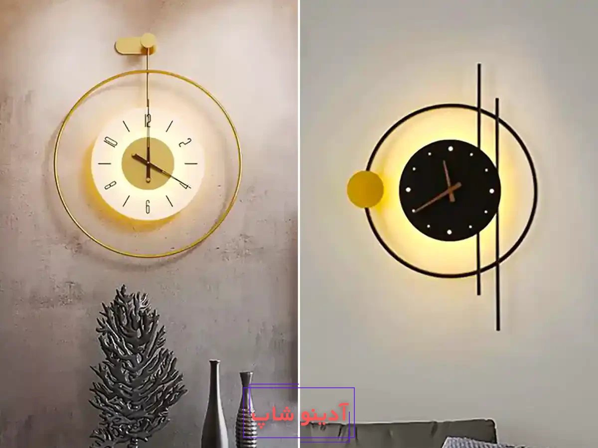 ساعت دیواری مینیمال فانتزی