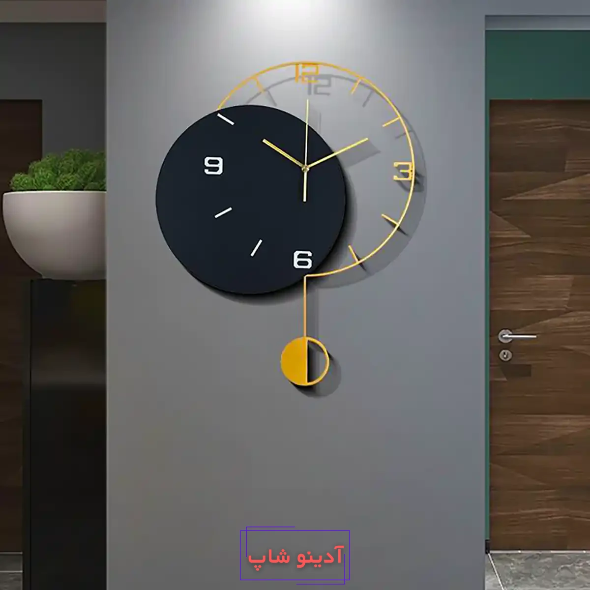 ساعت دیواری مینیمال فانتزی