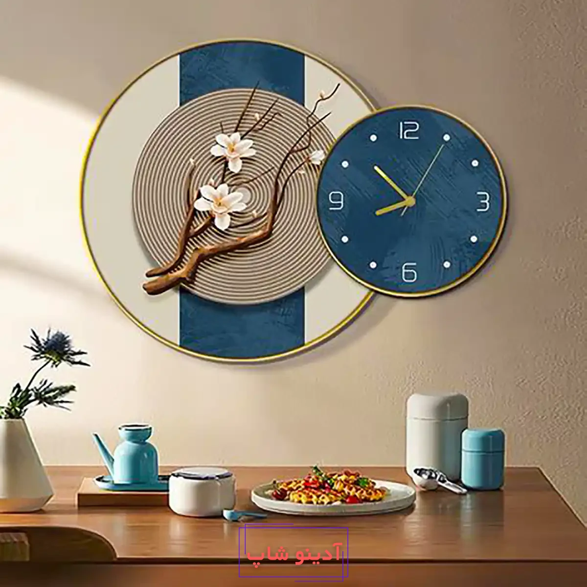 ساعت دیواری مینیمال فانتزی