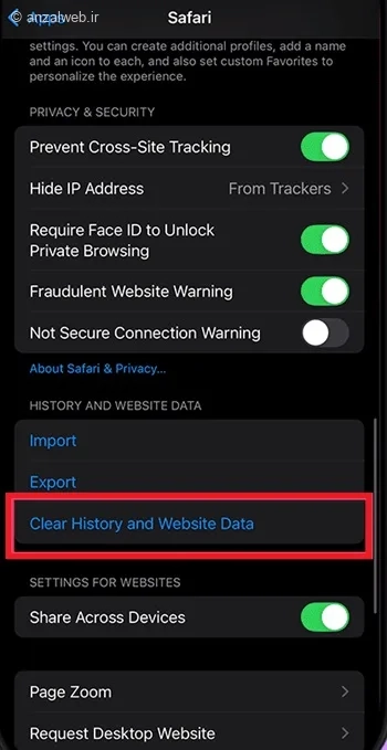 چگونه حافظه گالری ایفون را پاک کنیم