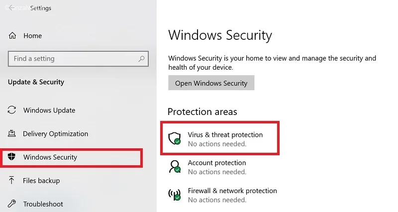 اسکن کردن و ویروس کشی سیستم برای حل مشکل دیر لود شدن برنامه ها