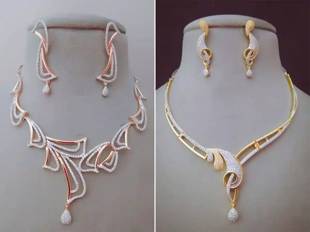 سرویس طلا چوکر زیبا