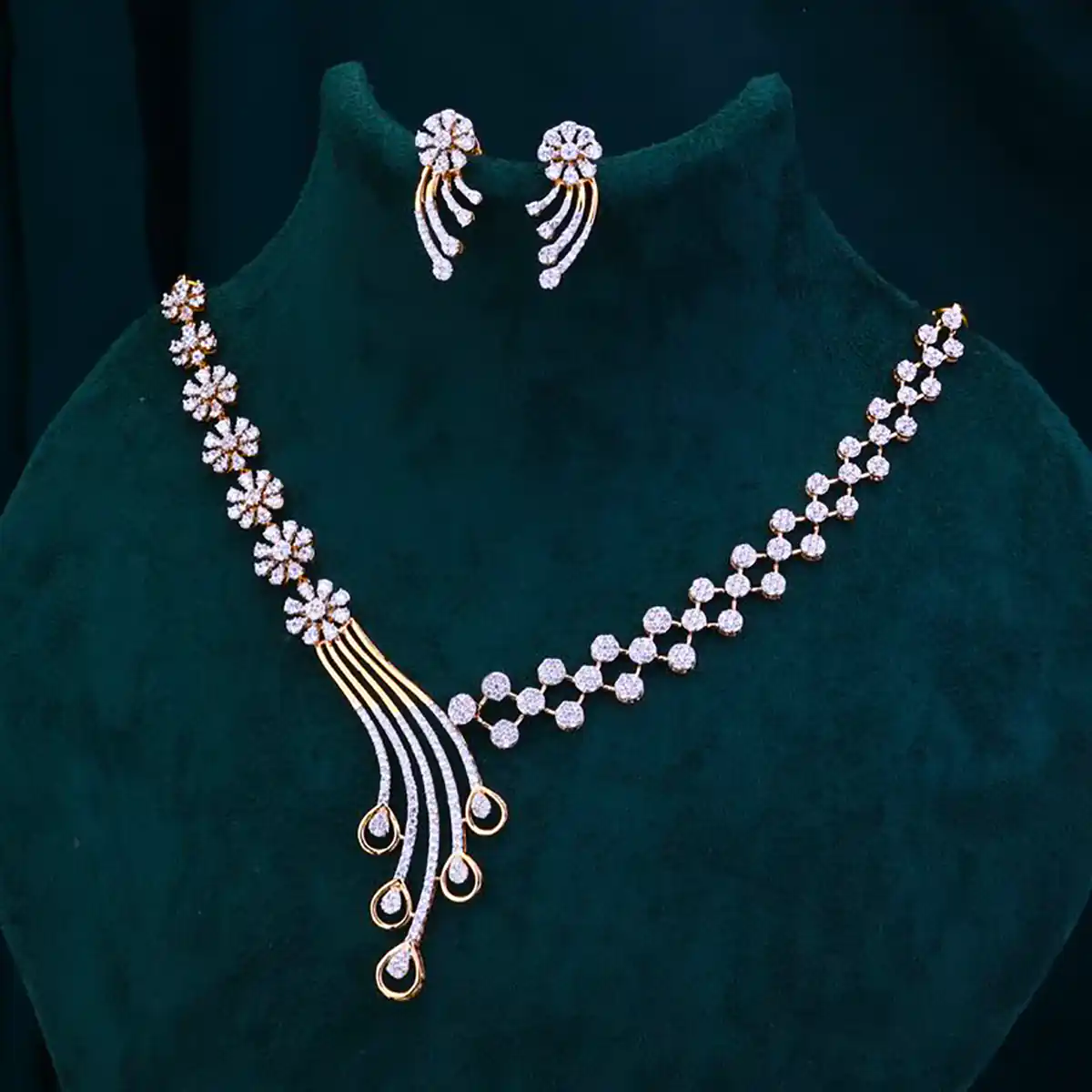 سرویس طلا چوکر زیبا