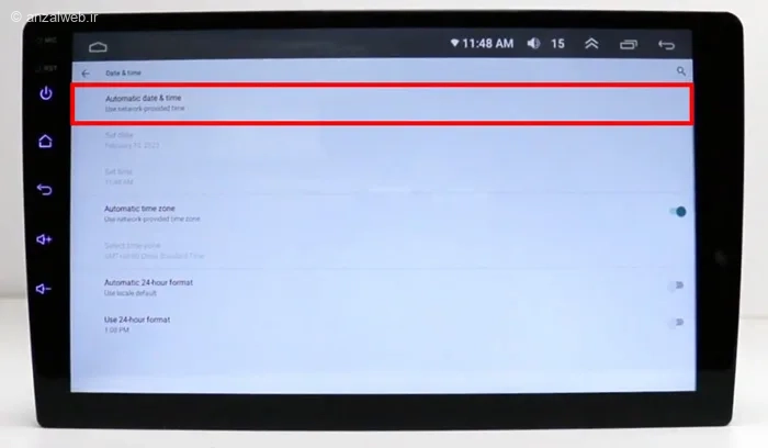 حل مشکل ساعت مانیتور ماشین تا تنظیم اتوماتیک ساعت