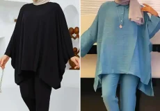 ست خونگی شومیز شلوار زنانه